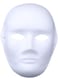 Fitto Painting Mask 21.5cm x 17.5cm White for Art Projects, Crafting, and DIY