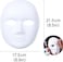 Fitto Painting Mask 21.5cm x 17.5cm White for Art Projects, Crafting, and DIY