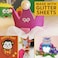 Fitto EVA Sponge Glitter Sheets A4 Size 21cm x 29.7cm Assorted Colors for Crafts and DIY Projects