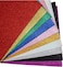 Fitto EVA Sponge Glitter Sheets A4 Size 21cm x 29.7cm Assorted Colors for Crafts and DIY Projects