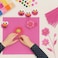Fitto PARA CRAFT 20 PC Pink Crafting Set for DIY Projects and Arts