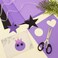 Fitto EVA Foam Sticker Sheets 10 Pack A4 Size 21cm x 29.7cm Purple for Crafts and DIY Projects