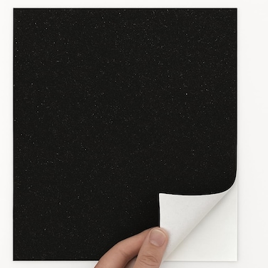 Fitto GLIT EVA Foam Sponge Sticker Sheets 10 Pack A4 Size 21cm x 29.7cm Gray for Crafts and DIY Projects