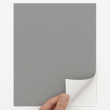 Fitto GLIT EVA Sponge Sticker 10 PC A4 Ash Color 21cm x 29.7cm for Crafts and DIY Projects