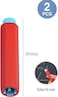 Fitto Chalk Holder 2 Pack, Multi-Color, Durable Plastic, Ideal for Classroom and Office Use