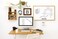 Fitto White Board 30cm x 40cm with Wooden Frame for Home, Office, School, Dry Erase Board