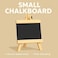 Fitto Small Black Board 12cm x 23cm for Home, Office, School, Kids, and Crafts