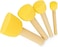 Fitto Sponge Brush Set 4 Pieces 8cm for Cleaning, Painting, and Crafting