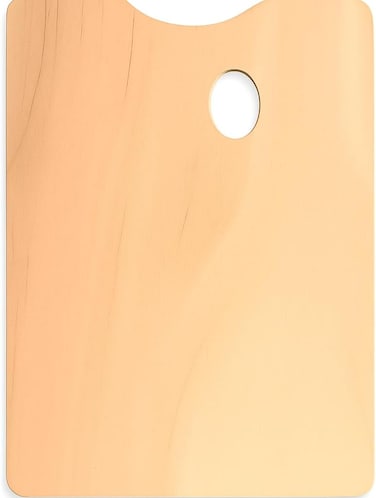 Fitto Painting Palette 40cm x 30cm for Artists, Acrylic, Oil, Watercolor, Art Supplies