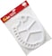 Fitto Painting Plate 1 PC 330MM X 245MM White, Artist Palette, Mixing Tray for Paints
