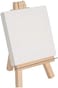 Fitto Canvas with Stand 30cm x 25cm for Painting, Art Display, Easel Canvas Board