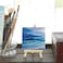 Fitto Canvas with Stand 30cm x 25cm for Painting, Art Display, Easel Canvas Board