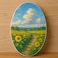 Fitto Canvas Oval 40cm x 30cm for Painting, Art Supplies, Artist Canvas Board