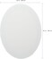 Fitto Canvas Oval 40cm x 30cm for Painting, Art Supplies, Artist Canvas Board