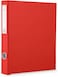 Fitto Level File with 2 Holes, 34cm x 25cm, Red for Office and School Use