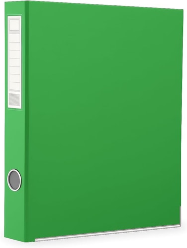 Fitto Level File with 2 Holes, 34cm x 25cm, Green for Precision Leveling