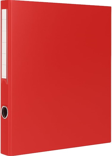 Fitto Level File 1 PC with 4 Holes, 34cm x 25cm, Red, Durable Construction Tool