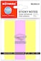 Fitto Sticky Notes 100 Sheets 76mm x 76mm Multi Color for Office, School, Home Use