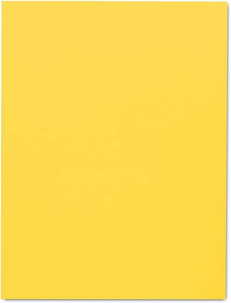 Yellow Rectangular A4 Size Buy Fitto A4 Size Yellow Chart Paper for Arts and Crafts, School ...
