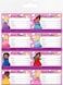 Fitto Name Stickers 5 Sheets 20cm x 17cm, Customizable Labels for School, Office, Home