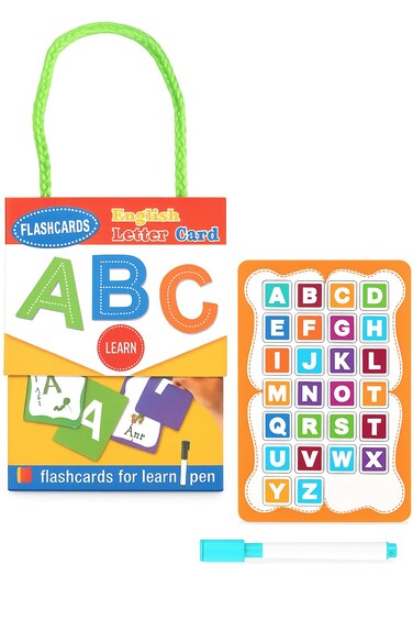 FITTO Educational Flash Cards 145mm x 110mm for Kids Learning and Development