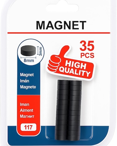 Fitto MAGNET 35 PC Magnetic Building Blocks Set for Kids, Educational Construction Toys