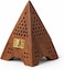 Fitto Wooden Bakhoor Burner for Home Fragrance, Incense Holder, Arabic Oud Burner