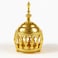 Fitto Bakhoor Burner Golden Color for Home Fragrance and Aromatherapy