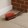 Fitto Small Brown Wooden Hand Brush for Cleaning and Dusting