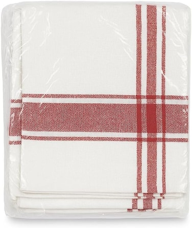 Fitto Glass Cleaning Cloth White - Streak-Free Microfiber Cloth for Windows, Mirrors, and Screens