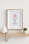 Fitto Dark Brown Wooden Photo Frame with White Border, 6x8 Inch Size, Home Decor, Picture Display