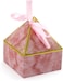 Fitto 12 Pieces Pink Candy Box 4.3x8.5x10cm for Sweets, Chocolates, Party Favors, Storage