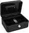 Fitto Deposit Box 9x12.5cm Black for Document & File Storage