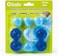 Fitto Toilet Cleaner & Air Freshener Gel - Disinfectant Bathroom Cleaner, Limescale Remover & Odour Eliminator, Fresh Citrus Scent