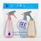Fitto Multipurpose Spray Bottle - Refillable Trigger &amp; Fine Mist Mister, Adjustable Nozzle for Cleaning, Plant Care, Hair, Salon, Gardening, Home Use