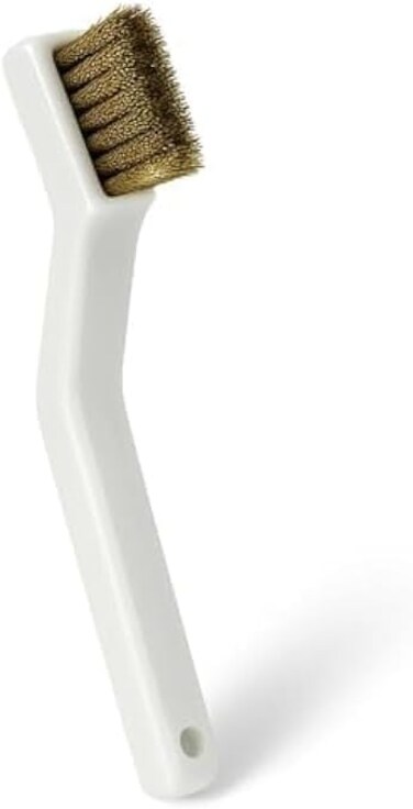 Fitto Brass Wire Brush for Gas Stove - Burner & Grill Cleaner Brush for Stove Top, Cookware, Oven and Grill Grease Removal