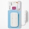 Fitto Power Strip Holder Fixator - Universal Mount Clip for Power Strips & Surge Protectors, Adhesive or Screw Wall/Desk Under-Desk Cable Organizer
