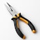 Fitto Needle Nose Pliers 6 Inch - Black Handle Long Nose Precision Pliers for Electronics, Jewelry, DIY and Crafts
