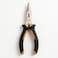 Fitto Needle Nose Pliers 6 Inch - Black Handle Long Nose Precision Pliers for Electronics, Jewelry, DIY and Crafts