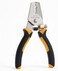 Fitto 6-Inch Wire Stripper Pliers, Black Handle - Wire Cutter &amp; Cable Stripping Tool for Electrical and DIY Use