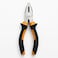 Fitto 6 Inch Pliers Black Handle - 6in Hand Pliers for Gripping, Cutting &amp; Bending, Multi-Purpose Workshop Tool