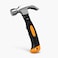 Fitto Mini Hammer Small Hammer with Steel Head and Fiberglass Handle Non-Slip Grip for Home DIY Woodworking Upholstery Jewelry Model Making