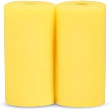 Fitto Paint Roller Pack of 2 &ndash; Paint Roller Set for Walls &amp; Ceilings, Roller Brush for Emulsion and Latex Paints