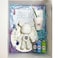 DIY Fluid Acrylic Pouring Paint Cool-Bear 23cm Piggy Bank Kit + Toy Keychain and Glitter: Light-Blue, Green, Silver. Birthday gift Creative workshop Arts and Craft