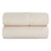 STARGOLD Microfiber Solid Comforter 8 Pieces Set Fitted Sheet, Pillow Sham, Pillow Case, Cushion Comforter 260X240 CM King Size Mattress, SG-CS2004-SOLID93 CREAM