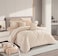 STARGOLD Microfiber Solid Comforter 8 Pieces Set Fitted Sheet, Pillow Sham, Pillow Case, Cushion Comforter 260X240 CM King Size Mattress, SG-CS2004-SOLID93 CREAM