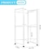 3-Tier Stainless Steel Water Bottle Storage Rack 132lbs Capacity,Heavy Duty Water Jug Rack for Kitchen Home and Office Easy To Assemble, White
