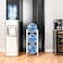 3-Tier Stainless Steel Water Bottle Storage Rack 132lbs Capacity,Heavy Duty Water Jug Rack for Kitchen Home and Office Easy To Assemble, White