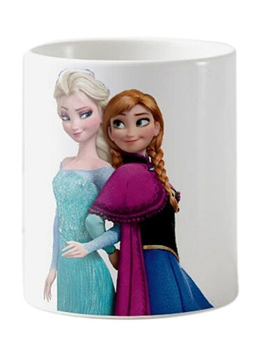 Piece Elsa And Anna Frozen Mug White