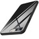 جراب Humixx لهاتف iPhone 8 Plus، جراب iPhone 7 Plus، [سلسلة كريستال] غطاء خلفي من الزجاج المقوى الأسود وحافة TPU ماصة للصدمات، جراب حماية كامل لهاتف iPhone 7 Plus/iPhone 8 Plus